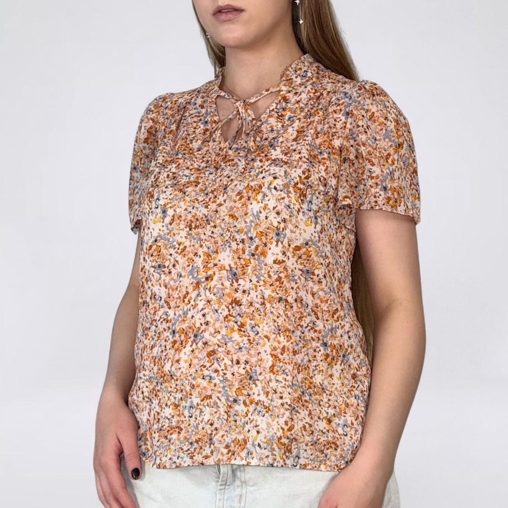 Joie Multicolor Floral Blouse